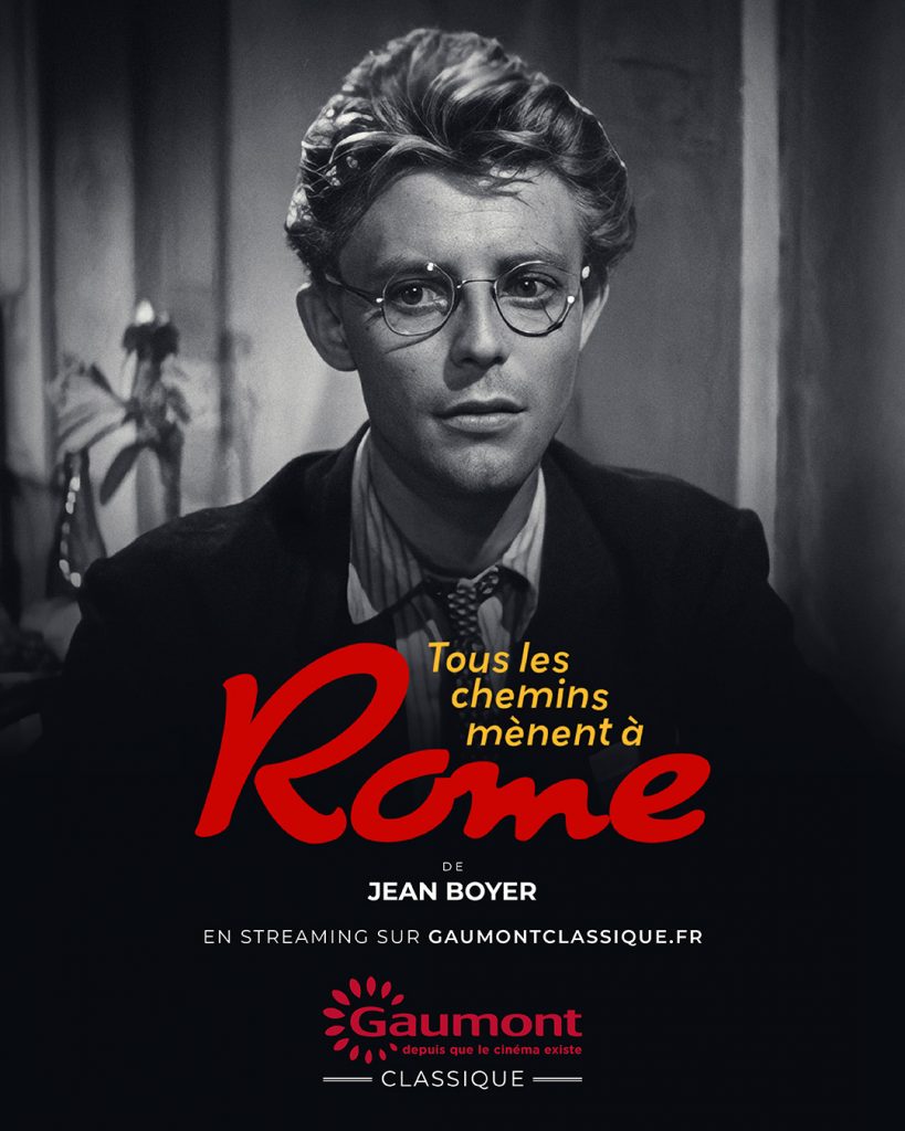 TOUS LES CHEMINS MÈNENT À ROME de Jean Boyer